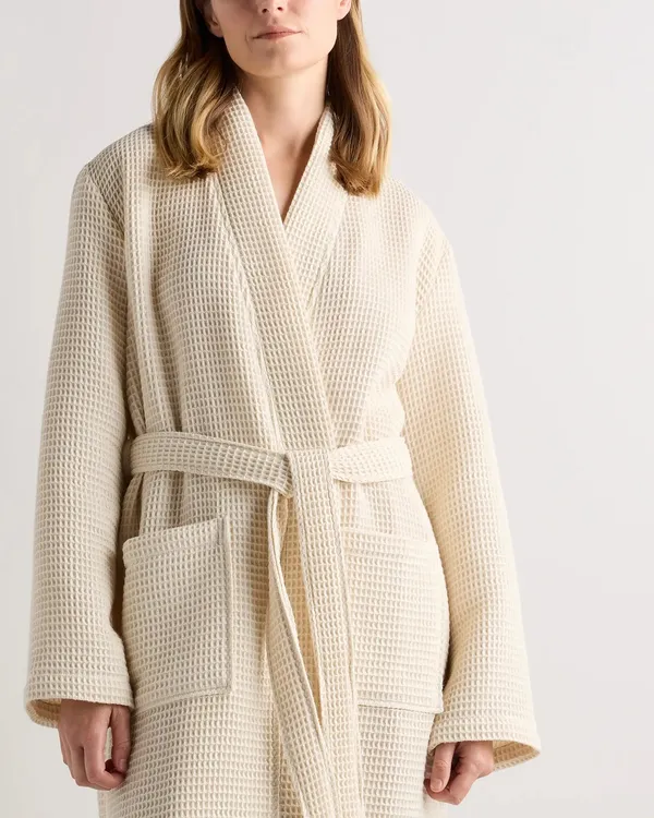 Quince Turkish Organic Waffle Robe - Image 3