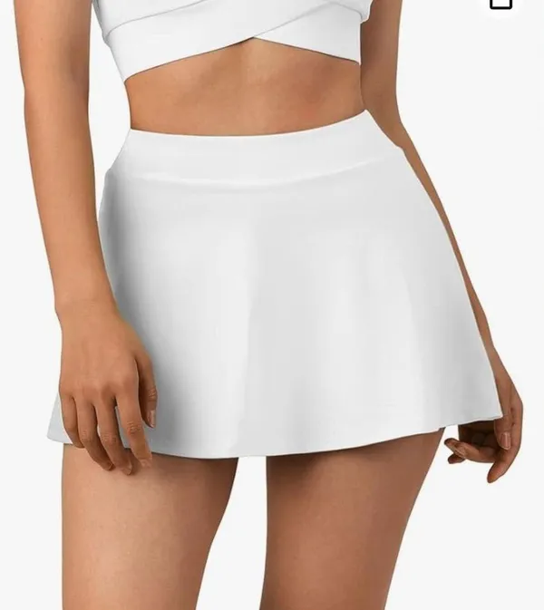 Amazon SUUKSESS pleated high waisted tennis skirt w pockets M - Image 2