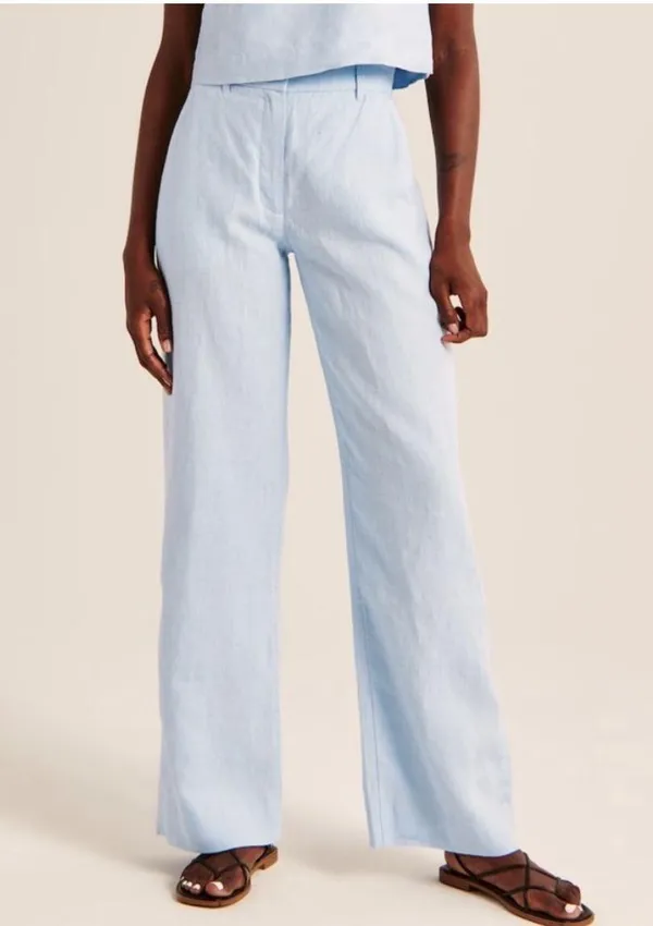 Abercrombie 100% Linen Collection Pants - Image 2