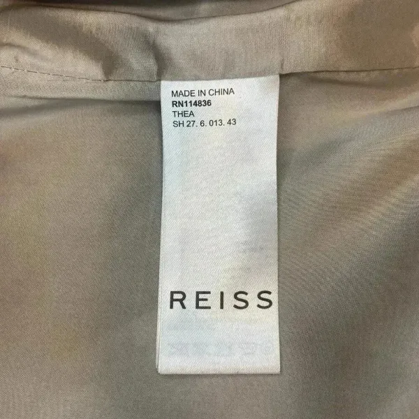Reiss Gray Wool Blend Pencil‎ Skirt Size 2 Classic Business Casual Minimalist - Image 10