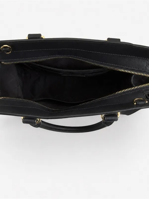 Michael Kors NEW Quinn Crossbody Satchel Black Saffiano Leather Bag Purse NWOT - Image 7