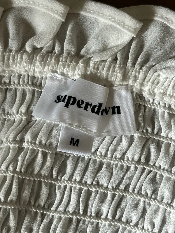 Superdown Charlee White Frill Cami Dress medium  - Image 5
