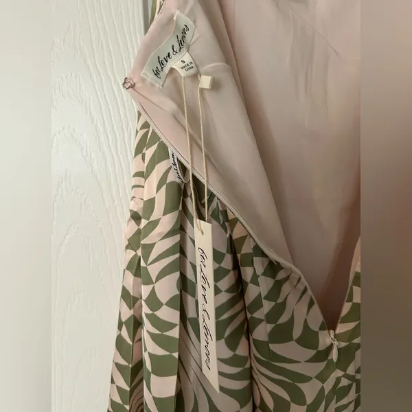 REVOLVE For Love And Lemons patterned satin Mini Dress - Image 5