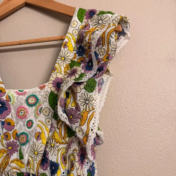 BAROK PARIS Floral Ruffle‎ Dress - Image 5
