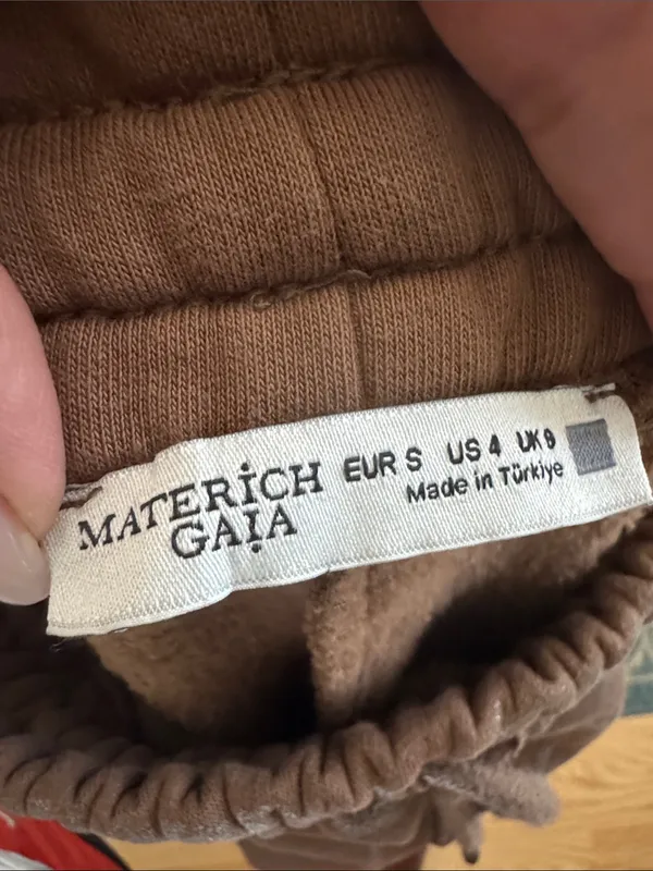 Unbranded Brown Jogger Pants made in Turkey Size 4 - Image 10