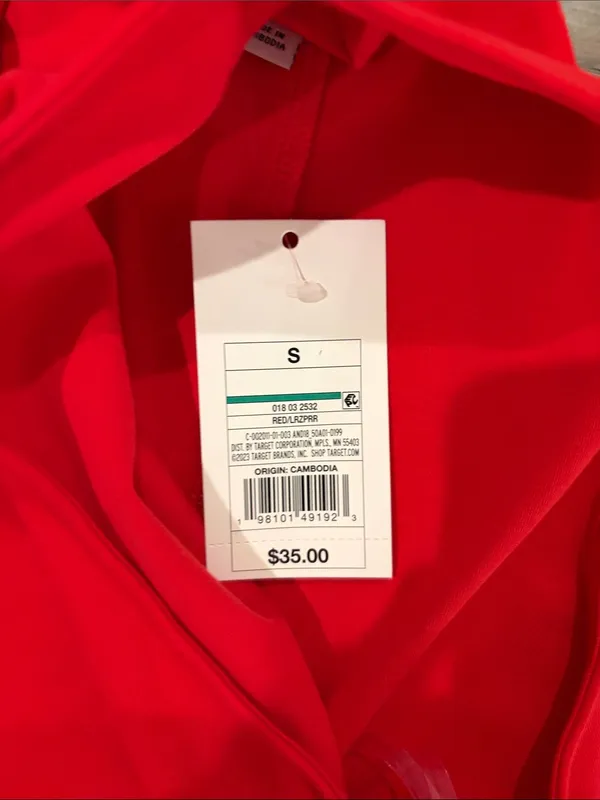 New With Tags A New Day Red Mock Neck Sleeveless Maxi Dress Sz S - Image 6