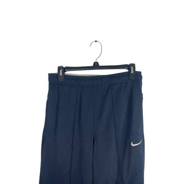 Nike Black Track Pants Women’s Small Athletic Straight Swoosh Logo Elastic Waist - Image 3