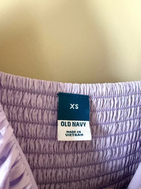 Old Navy Purple Mini Dress XS - Image 4