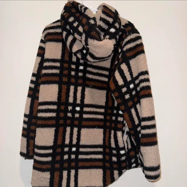 Sherpa Teddy Jacket Costco Multiple Size M - Image 2