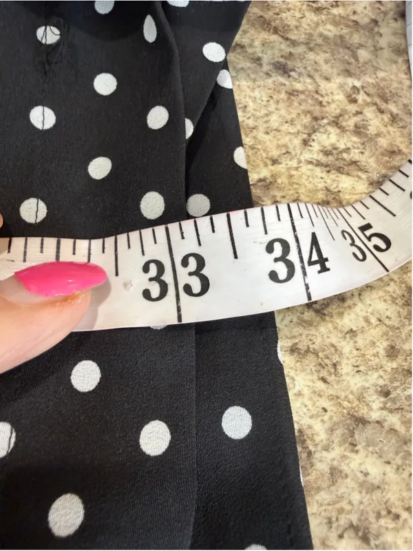 Women's J.Crew Black & White Polka Dot Mini Dress Size 6 - Image 6