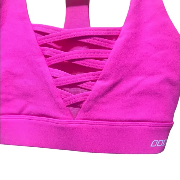 Lorna Jane Stand Out Max Support Bra Babin Pink Size Small‎ - Image 8