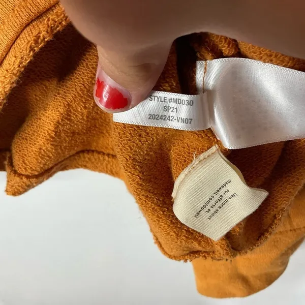 Madewell Hemp-Cotton Mockneck‎ Sweatshirt Size Small - Image 8