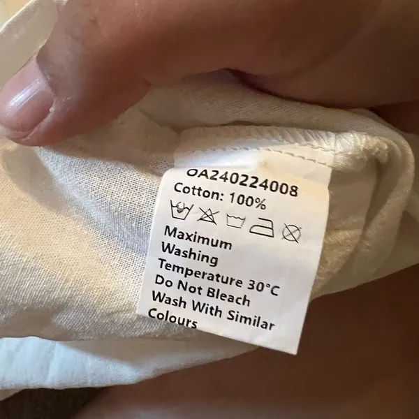 NWT‎ commense white blouse small White - Image 7