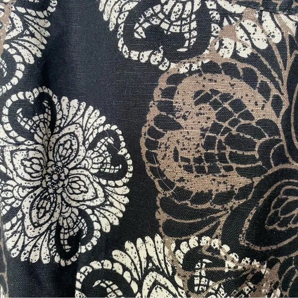 212 Collection Linen Cotton Floral Shift Dress Sz 14 - Image 8