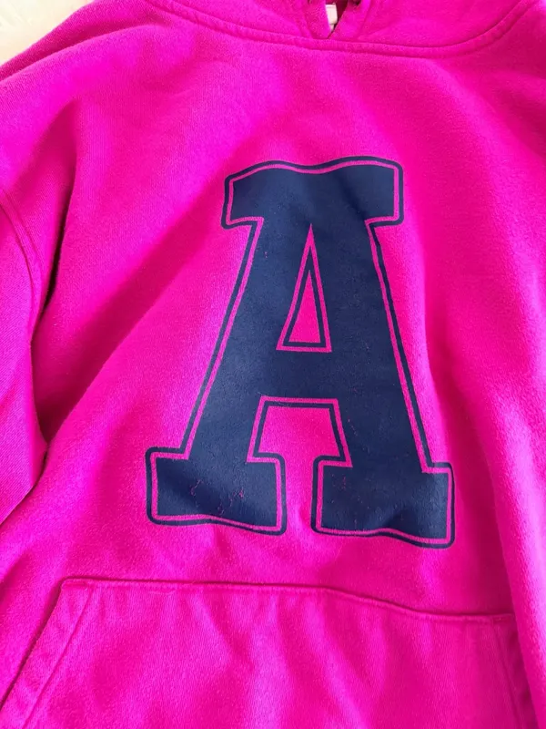 Phillips Academy Andover Girls Varsity Hockey (GVH) Pink Sweatshirt (Large) - Image 2