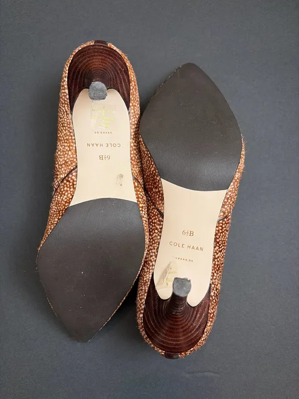 Cole Haan Grand OS Real Cow Fur Heels - Image 2