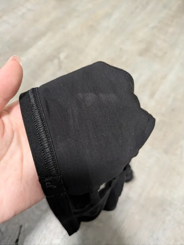Lululemon Athletica Black Simply Gathered Bralette - Image 5