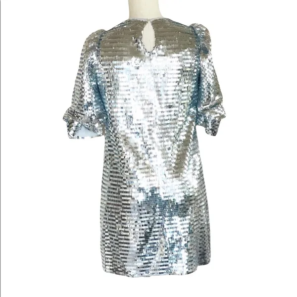 NWOT ZARA All Over Sequence Bloggers Fav Dress Holiday Cocktail Party - Image 10