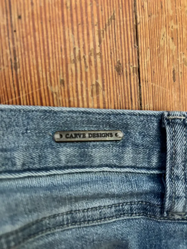 Carve Designs Light Blue Denim Jean Shorts - Image 3