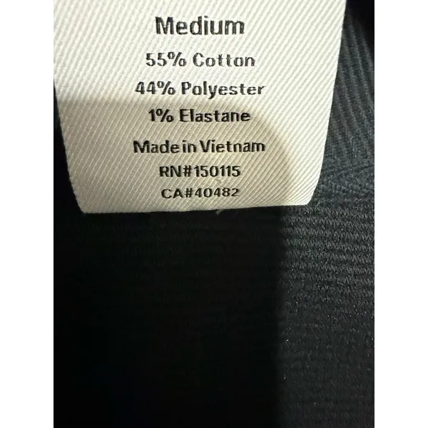 Varley Milano Half‎ Zip Sweat Black Women's Size Medium - Image 13