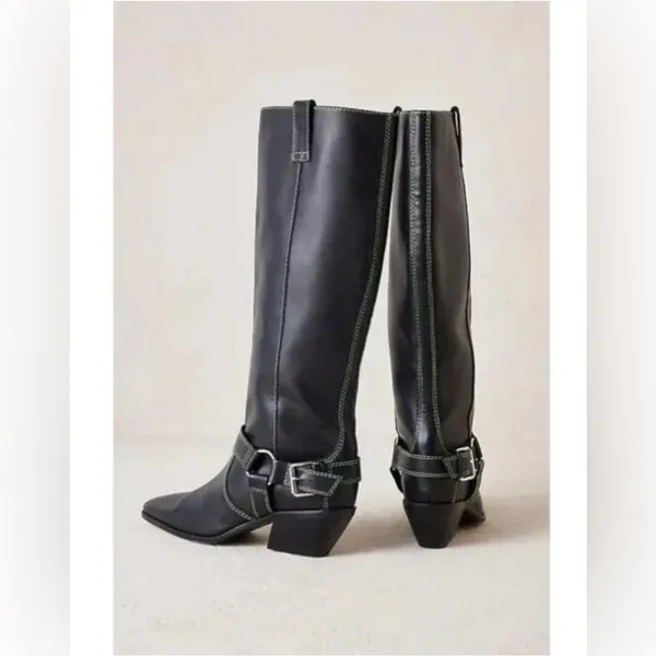 Free People Caverly Milly High Boot Size 37. Sh4 - Image 5