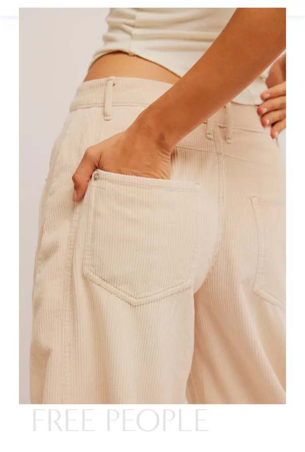 Free People Barrel Jeans - Image 5