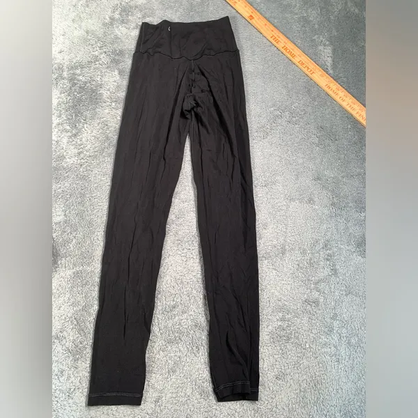 Aerie offline real me 7/8 leggings hi-rise Black Leggings small - Image 6