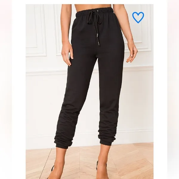 Rachel Sweatpants in Blackby the way. Size Large - Image 2
