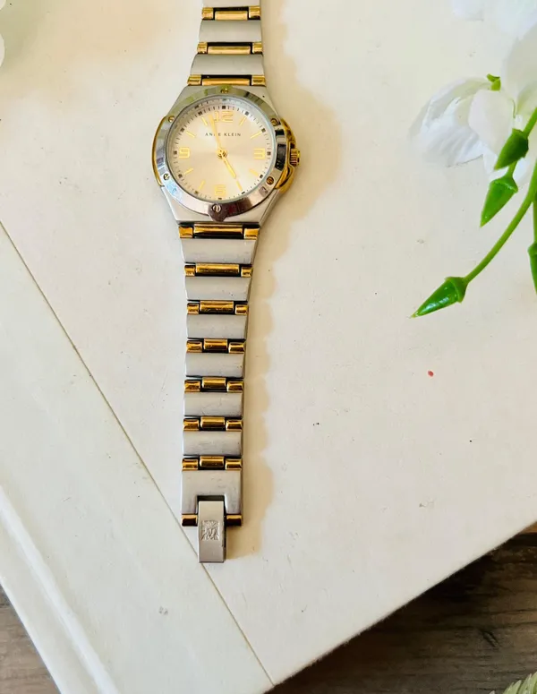 Anne Klein Silver & Gold  Watch - Image 6