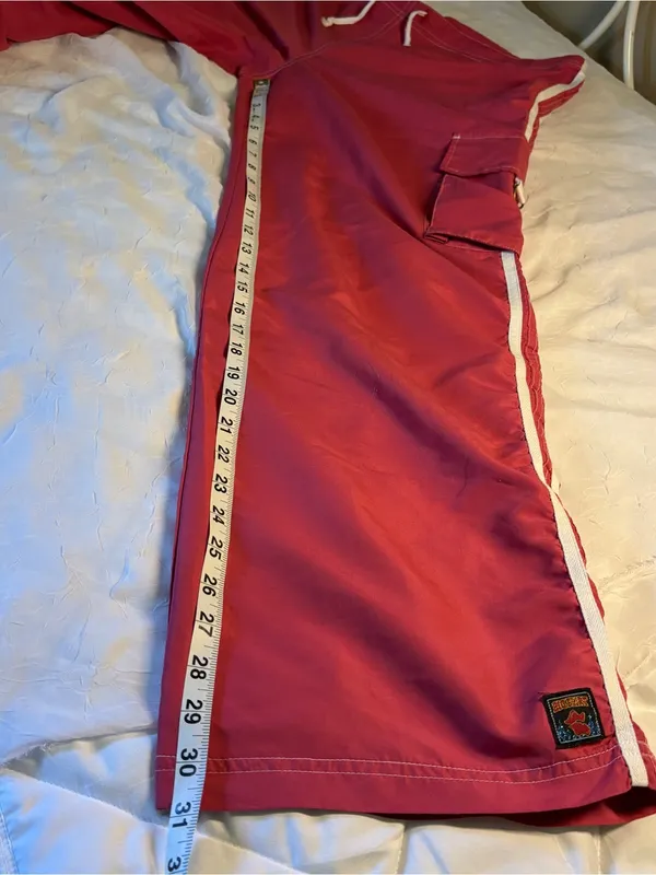 Women’s y2k sweatpants with cargo pockets in hot pink | size L - Image 7