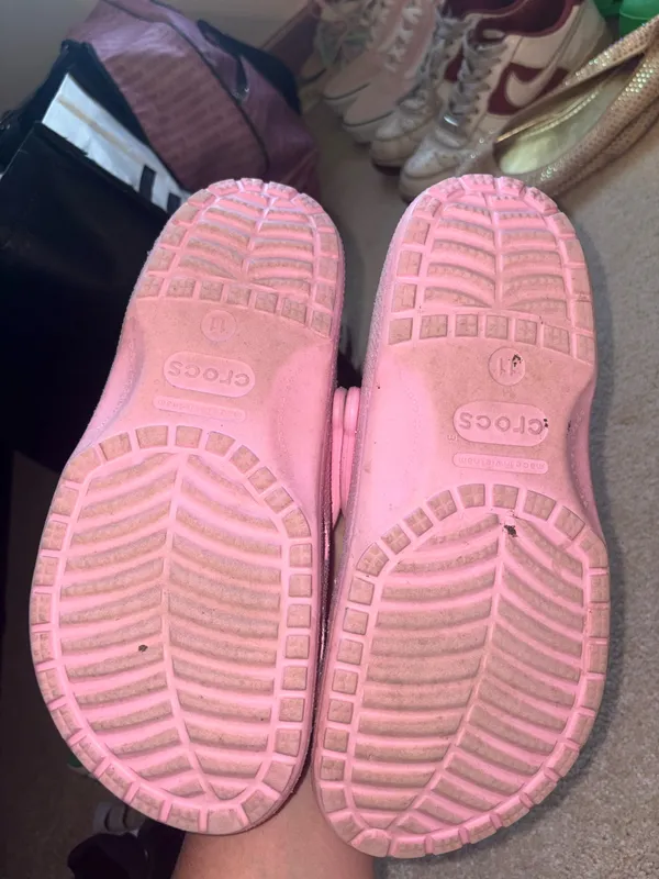 CROCS Pink Glitter Clogs - Image 2
