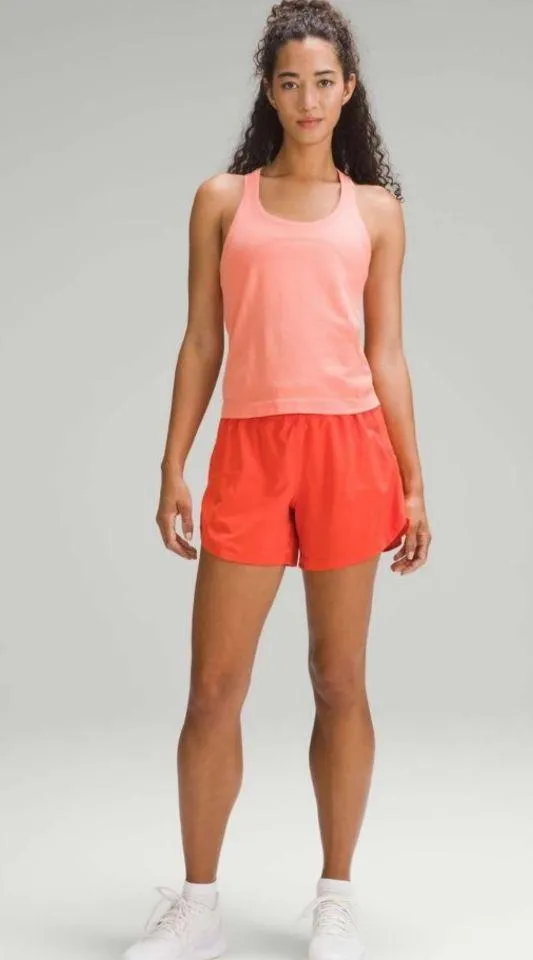 NWT Lululemon Swiftly Tech Racerback Tank 2.0 Race Sunny Coral Size 12 - Image 4