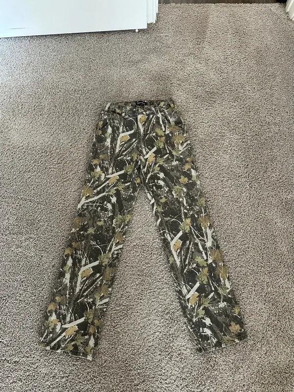 Camo Cargo Pants Green Size XS - Image 4