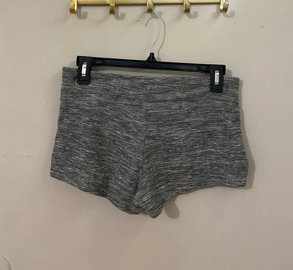 Gray Women's Stretch Lounge Shorts - Image 2