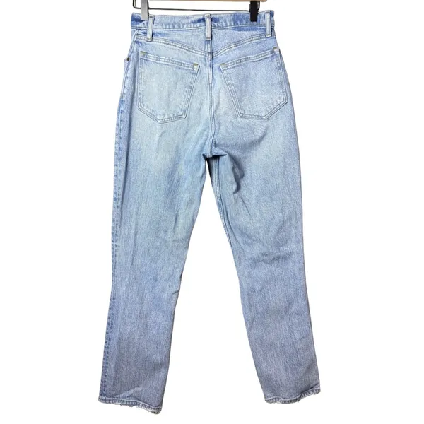 Abercrombie Womens Curve Love The 90’s Straight Ultra High-Rise Jeans 28 - Image 2