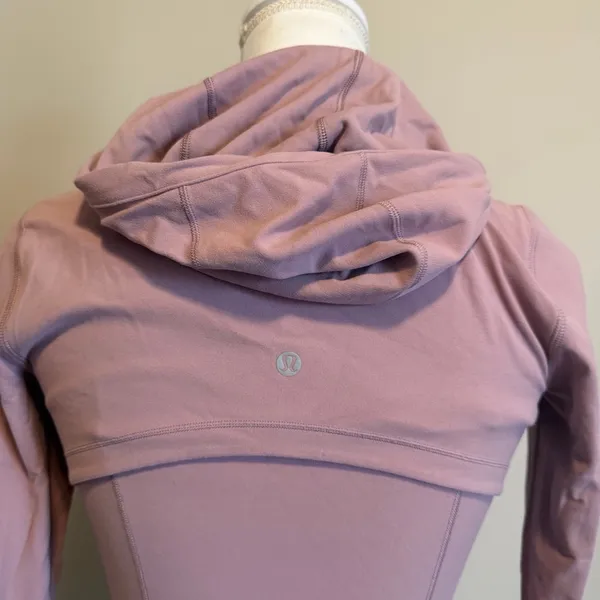 Lululemon Hooded Define Jacket Nulu vintage mauve womens size 4 - Image 11