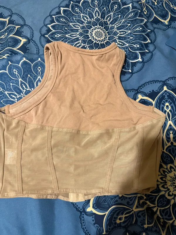 White Fox Boutique Nude Corset Top - Image 4