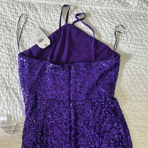 Dress the Population NWT Darian Sequin Jumpsuit - Image 8