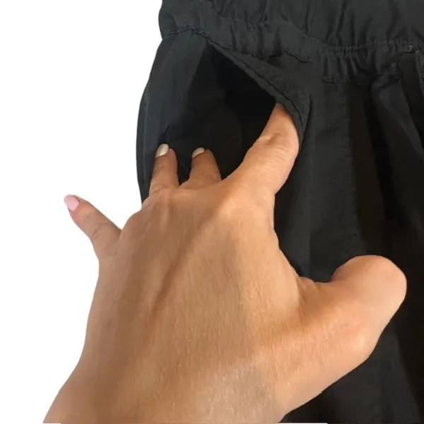 Cherokee Black Professional Drawstring Waist Casual Scrub Pants Women Sz XS - Image 7