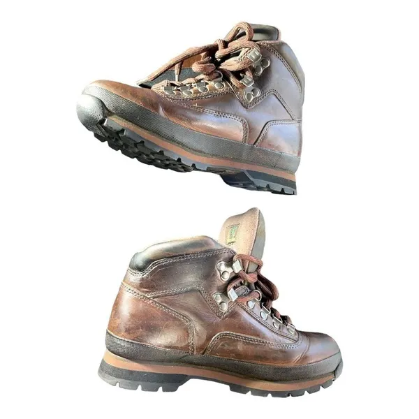 Timberland Euro Hiker 95301 Women’s Brown Leather Waterproof boot sz: 7M - Image 7