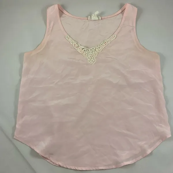 MD (8) Light pink Vintage premier sheer camisole - Image 2