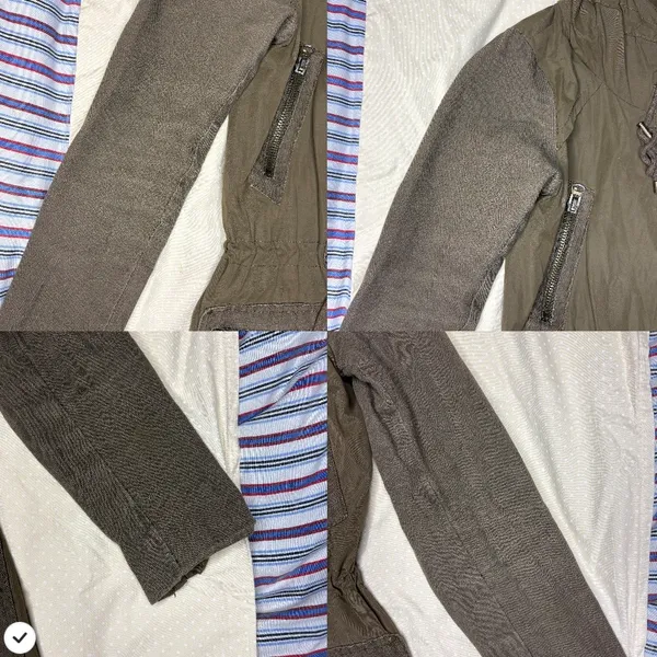 Zara Basic Utility Field Size XSmall Jacket - Image 4
