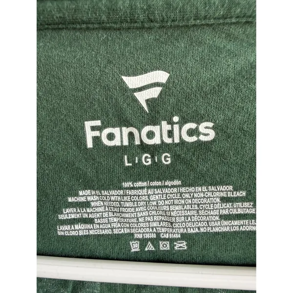 Fanatics Green Bay Packers Davante Adams 17 V-Neck T-Shirt Womens L Green NFL - Image 3