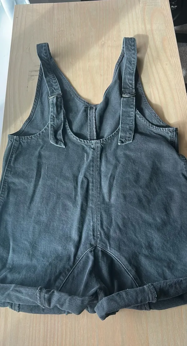 Free People Overall Shorts Black - Image 4