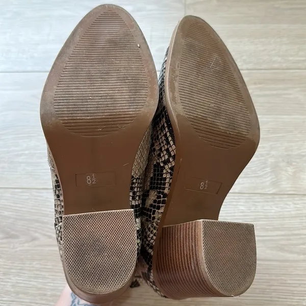 MIA Julissa Snake Skin Ankle Boot size 8.5 - Image 7