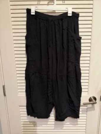 Free People Quinn Harem Pants Black - Image 2
