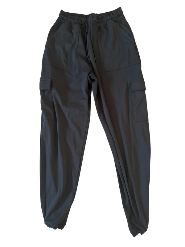 GILLY HICKS Women's Black Recharge Joggers Pants Size Small - Image 4