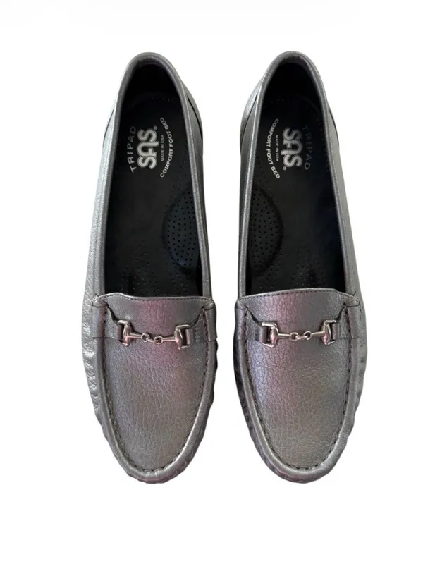 SAS Metro Slip On Loafer Metallic - Image 3