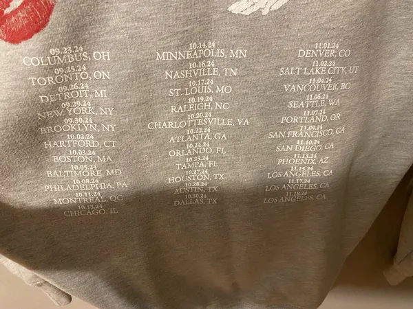 Sabrina Carpenter Short N Sweet zip up sweatshirt - Image 4