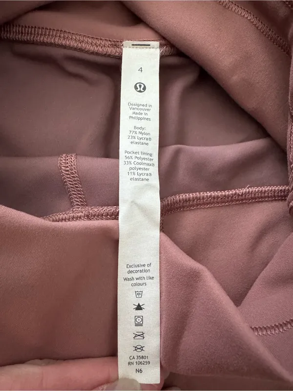 Lululemon Wunder Train High Rise Short 8" Spiced Chai NWOT Size 4 - Image 13